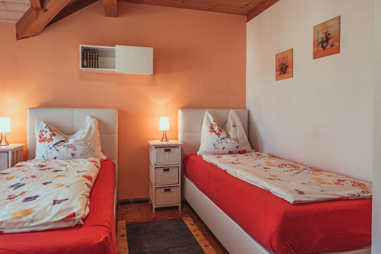 Armonia Altach, 2-6 P, 2 Schlafzimmer, Kueche, Parkplatz, Balkon, Wifi, Garten, Stellplatz Fuer Ski Exterior foto